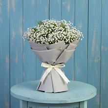 Букет цветов из:  Гипсофила в Гусевский