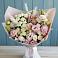 Букет цветов из: Альстромерии и Розы в Гусевский