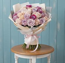 Букет цветов из:  Розы в Гусевский