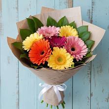 Букет цветов из:  Герберы в Гусевский