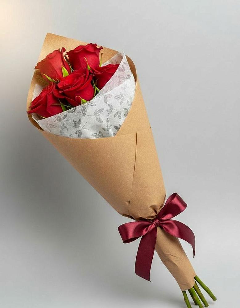 Букет цветов из: Розы в Гусевский
