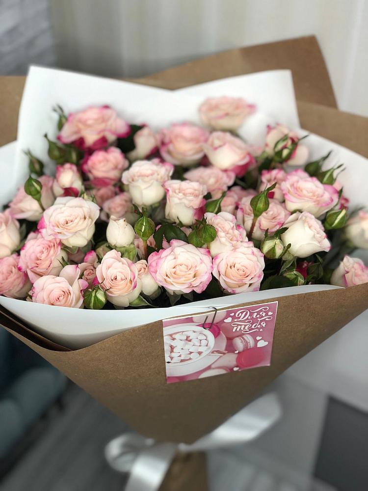 Букет цветов из: Розы в Гусевский