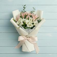 Букет цветов из:  Альстромерии в Гусевский