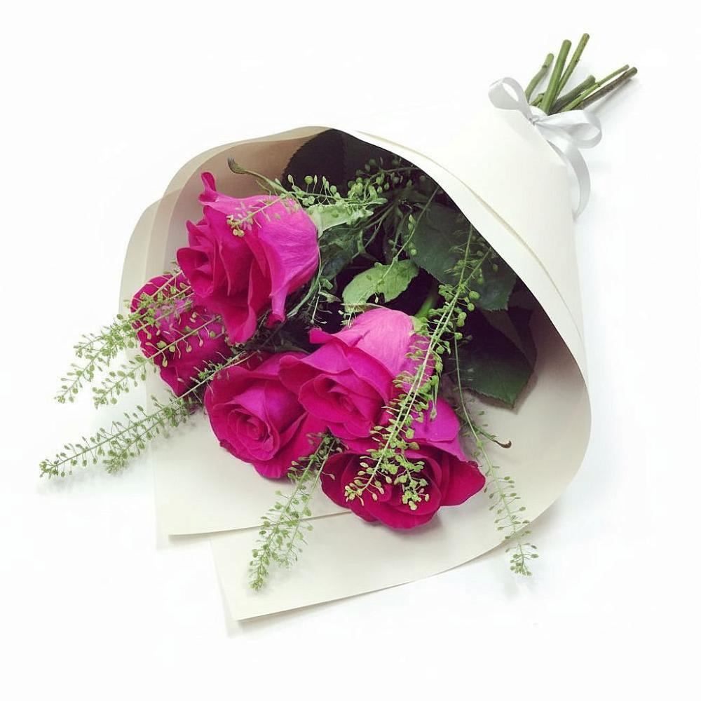 Букет цветов из: Розы в Гусевский