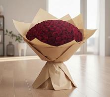 Букет 101 Красная роза в Гусевский