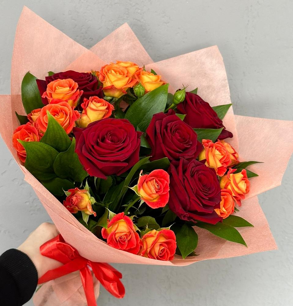 Букет Любовь и восторг в Гусевский