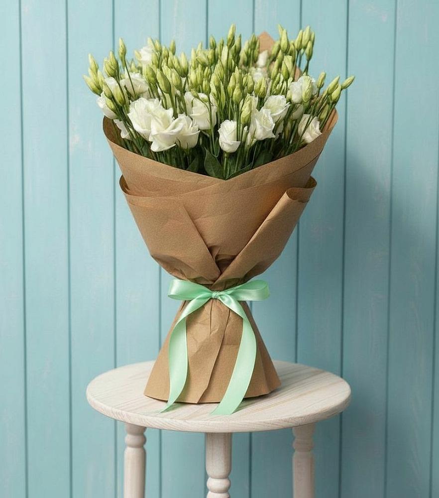 Букет цветов из: Лизиантусы в Гусевский