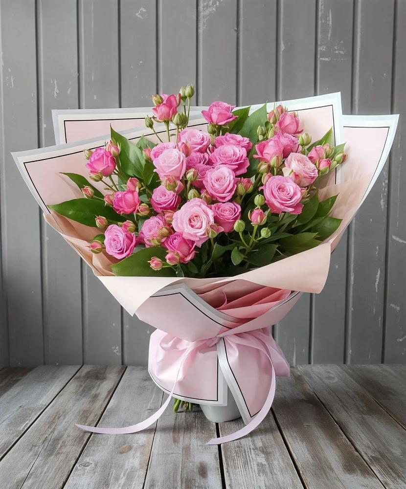 Букет Розовый кустик в Гусевский