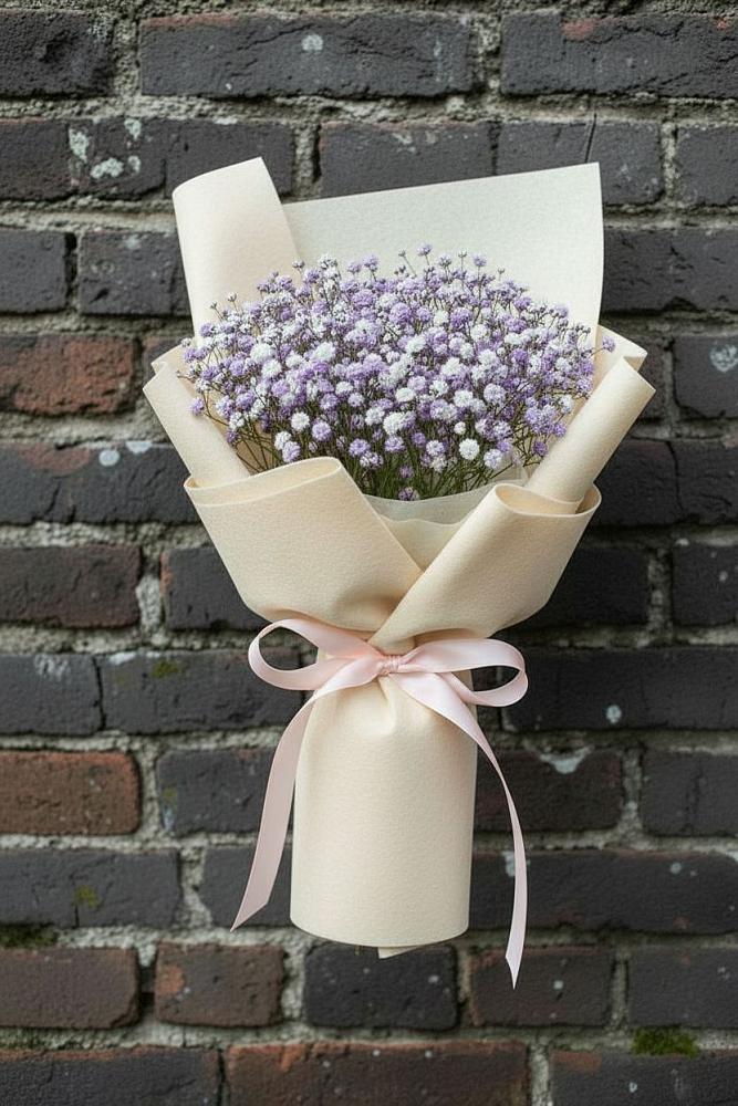 Букет цветов из: Гипсофила в Гусевский