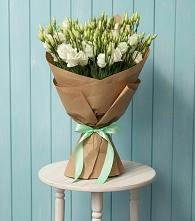 Букет цветов из:  Лизиантусы в Гусевский