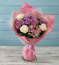 Букет цветов из:  Герберы в Гусевский