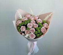 Букет цветов из:  Розы и Хризантемы в Гусевский