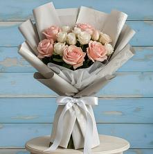 Букет цветов из:  Розы в Гусевский