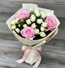 Букет цветов из:  Розы в Гусевский