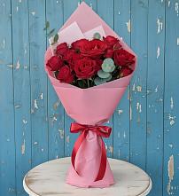 Букет цветов из:  Розы в Гусевский