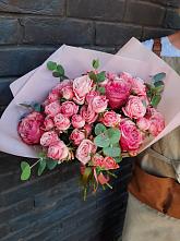 Букет цветов из:  Розы в Гусевский