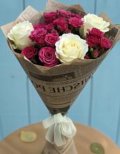 Букет цветов из:  Розы в Гусевский