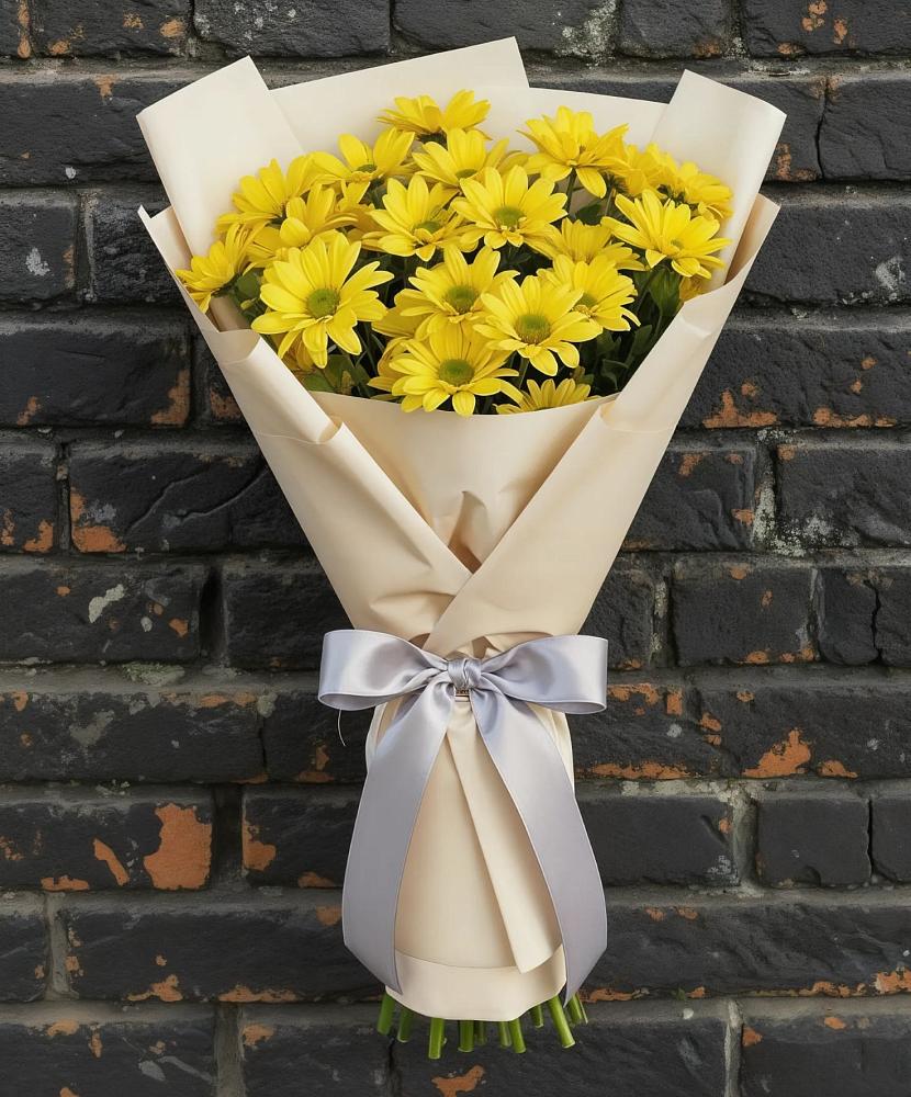 Букет цветов из: Хризантемы в Гусевский