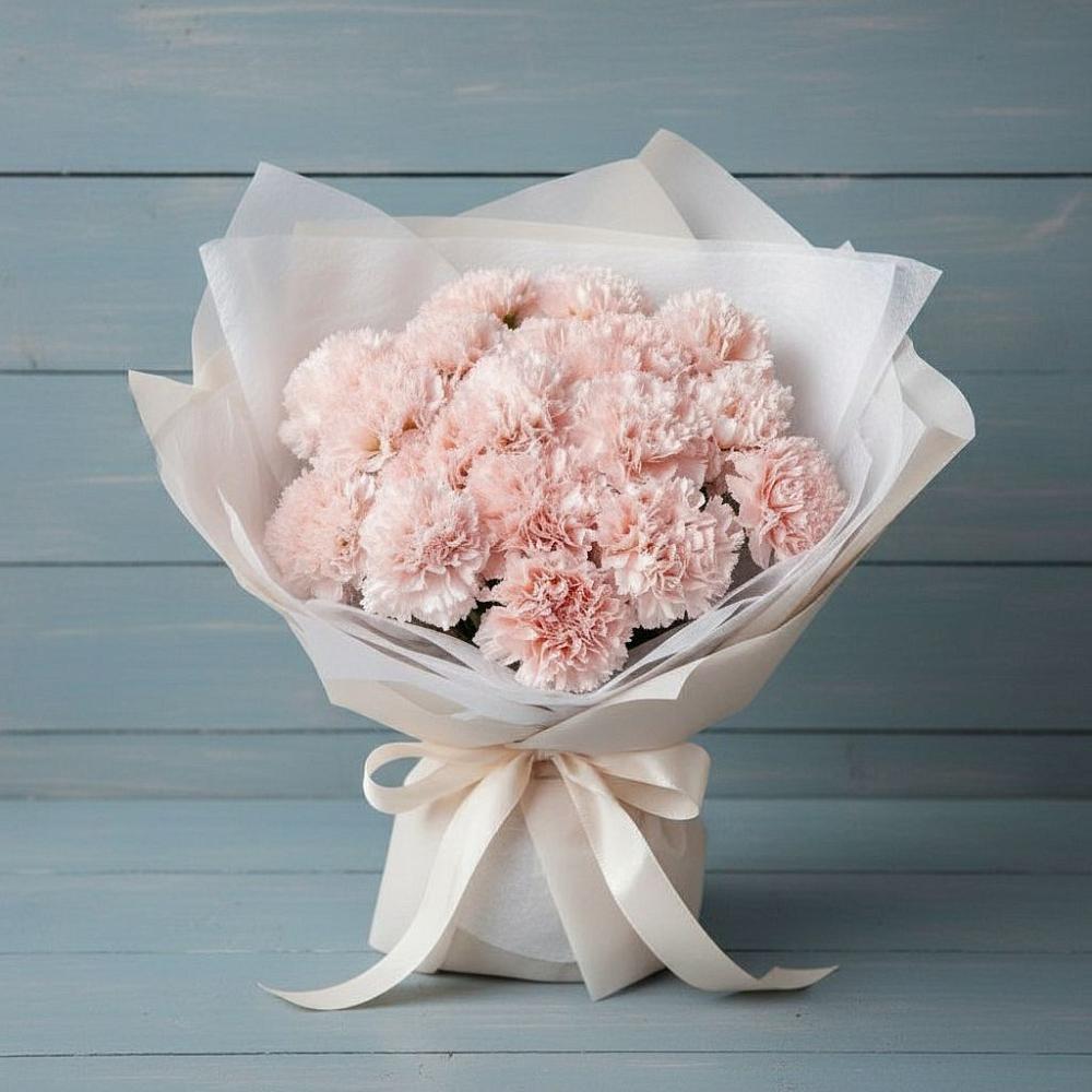 Букет цветов из: Гвоздики в Гусевский