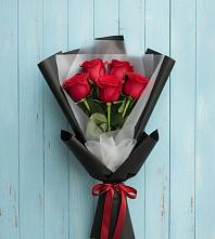 Букет цветов из:  Розы #REPLACE_PRED# Гусевский