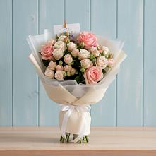 Букет цветов из:  Розы в Гусевский