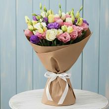 Букет цветов из:  Лизиантусы в Гусевский
