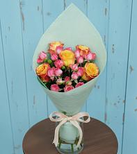 Букет цветов из:  Розы в Гусевский