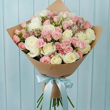 Букет цветов из:  Розы в Гусевский